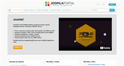 Desktop Screenshot of joomlaportal.cz